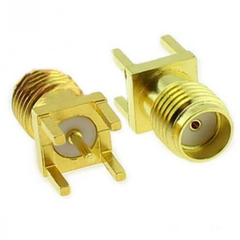 SMA Connector Female Straight Jack For PCB Mount - Robocraze