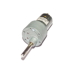500 RPM 12V DC Johnson Geared Motor (Grade B) -Motors & Mechanical -Johnson Motor - Grade B -Robocraze