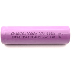 3.7V 1200mAh 18650 Battery – Compact & efficient 18650 Li-ion battery for portable devices. -Lithium Battery -Robocraze