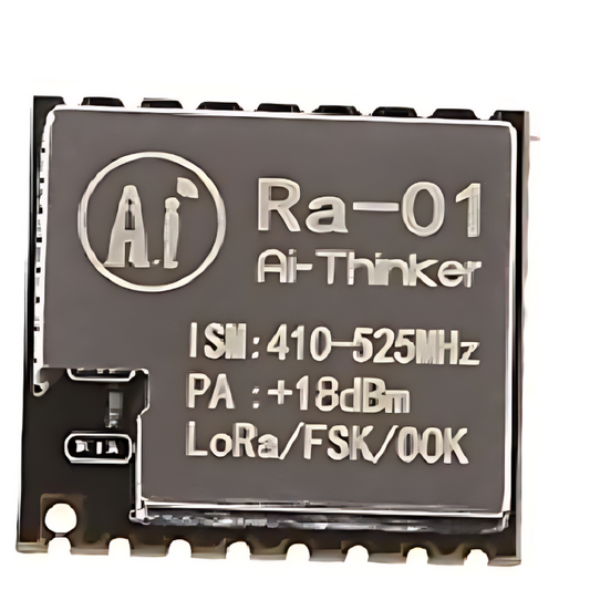 LoRa-Ra-01 RF Transceiver Module - LoRa Ra-01 RF Transceiver for long-range IoT communication & networking. -Robocraze