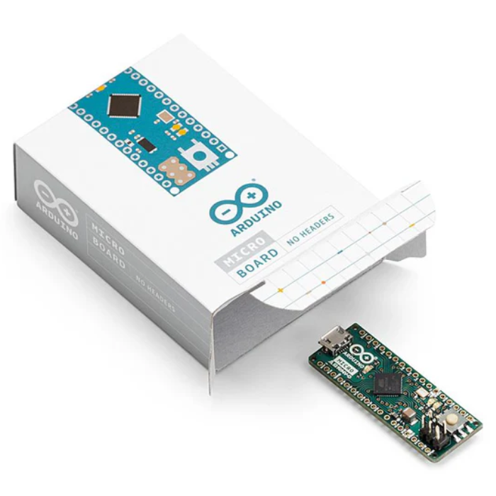 Original Arduino Micro (No Headers) – comes with ATmega32U4 & USB for DIY projects. -Original Arduino Board -Robocraze