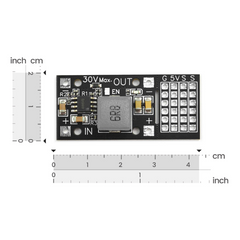 DFRobot 20W DC-DC Buck Converter Power Module 7-24V to 5V 4A