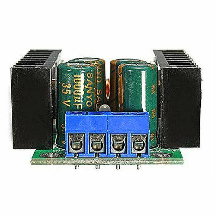 12A 300W DC-DC Buck Converter β 300W buck module for precise voltage regulation. -Power Converter -Robocraze