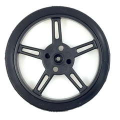 60MM 360° Continuous Rotation Wheel for SG90/MG90 RW60 -Motors & Mechanical -Motor Wheels & Chassis -Robocraze