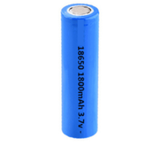 3.7V 1800mAh 18650 Battery – Rechargeable lithium battery ideal for flashlights, toys & gadgets. -Lithium Battery -Robocraze