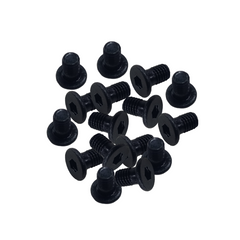 M5x16mm Low Carbon Steel Flat Head Hex Screws (CNC)