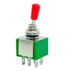 6 Pin Toggle Switch (3A 250V) – High-durability toggle switch - Mini Switch - Robocraze