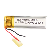 Witty Fox 90 mAh Rechargeable 3.7 V LiPo Battery -Lithium Polymer Battery for Drone -Robocraze