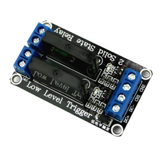 5V 2 Channel SSR Module – 2-channel solid-state relay for industrial control. -Relay Module -Robocraze