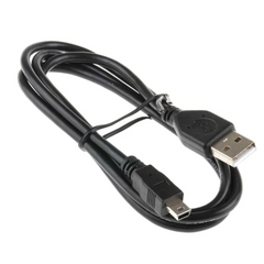 Mini USB Cable (1 metre) – Essential Arduino USB Cable for connecting Mini USB devices. -Robocraze