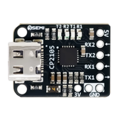 7Semi CP2105 USB Type-C to Dual UART Converter Module -Cables -USB Cables -Robocraze
