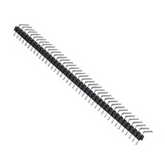 40x1 Male Berg Strip (90 Degree) – Right-angle header strip for circuits. Electronic Components - Robocraze