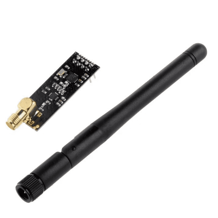 NRF24L01+PA+LNA - NRF24L01+PA+LNA 2.4GHz RF module with amplified power & long-range communication. -Robocraze