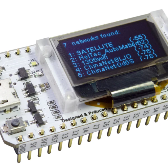 ESP32 LoRa with Display (SX1276 863-928MHz) – IoT LoRa communication. -Robocraze