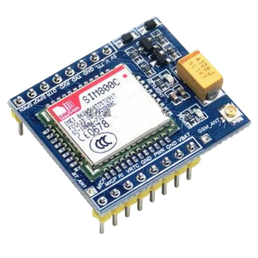 SIM800C GSM Module – SIM800C GSM Module with GPRS, SMS & voice for IoT projects. -Robocraze