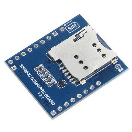 SIM800C GSM Module – SIM800C GSM Module with GPRS, SMS & voice for IoT projects. -Robocraze