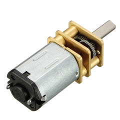 N20-3V-200 RPM Micro DC Gear Motor, compact & efficient for small robotic applications β Electric Motors - Robocraze