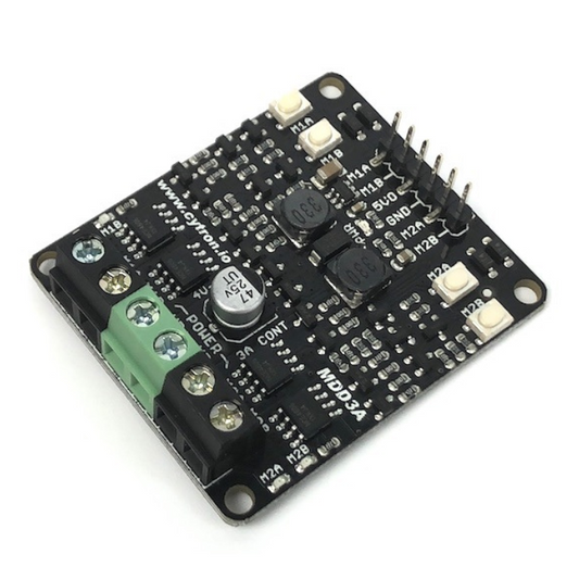 Cytron 3Amp 4V-16V Dual Channel DC Motor Driver -Motors & Mechanical -Motor Drivers -Robocraze