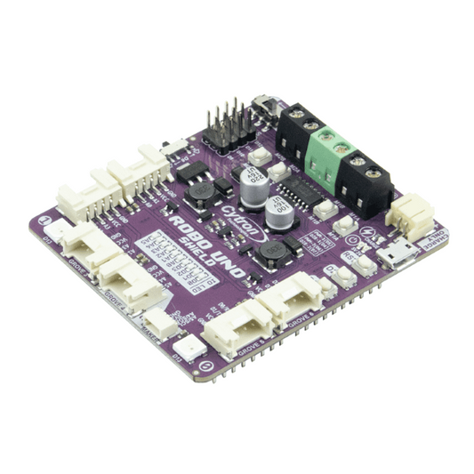 Cytron Robo Uno Shield for Arduino -The All-In-One Robotics Shield -Arduino -Compatible With Arduino -Arduino Shield -Robocraze