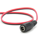 DC Wire Female Connector 5.5mm x 2.1mm with Cable