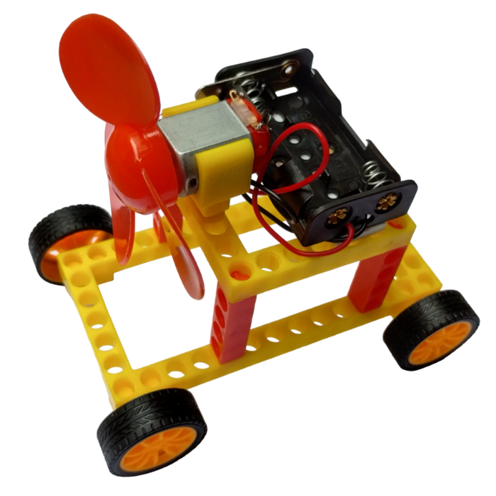 DIY Colorful Wind Generator Car – Hands-on DIY Kits, energy STEM Kits & innovative Robot Kits for science. -Robocraze