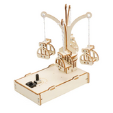 DIY Wooden Spinning Flying Chair STEM Learning Kit for Kids -Educational STEM Toy for Kids -Robocraze