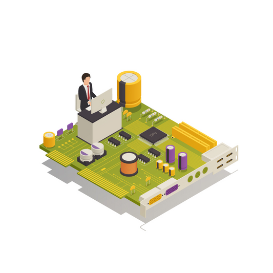 Vector Image of Embedded Systems Courses Offered in Faculty Development Program for STEM - FDP Program for Educators -Robocraze