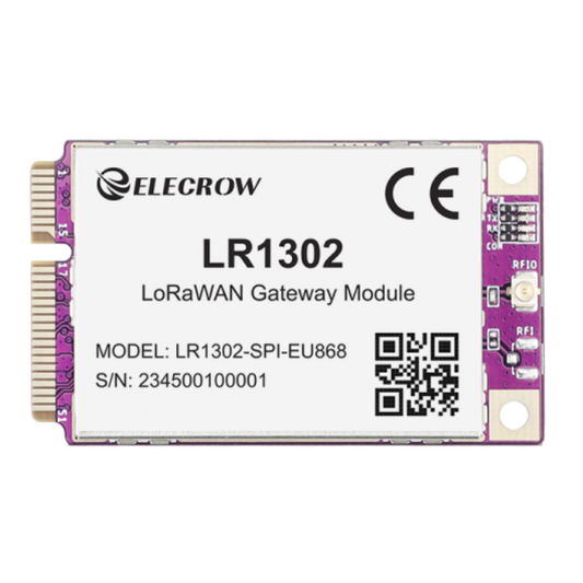 Elecrow LR1302 LoRaWAN Gateway Module SPI EU868 SX1302 Long Range Gateway Module Support 8 Channels -IOT & Wireless Boards -LORA -Robocraze