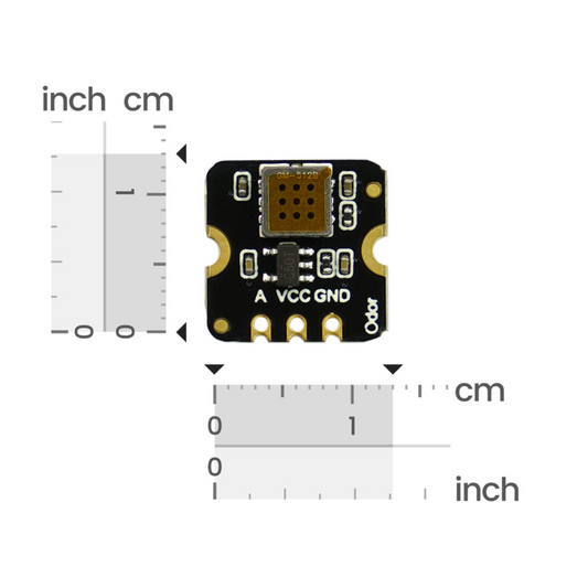 Fermion MEMS Odor Gas Sensor – MEMS sensor for detecting odors & volatile organic compounds. -Gas Sensor -Robocraze