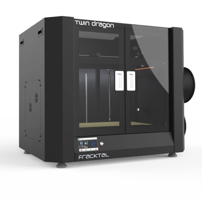 Fracktal Works TWIN Dragon 600 FDM 3D Printer – High-speed dual-extruder 3D printer. -DIY 3D Printer -Robocraze