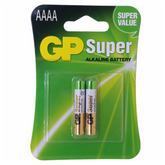 GP Super Alkaline AAAA Battery 1.5V -Batteries & Power Supply -Other Batteries -Robocraze
