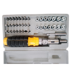 Gripx Multipurpose Screwdriver Tool Kit 41 Piece Set -Tools&Instruments -Hand Tools -Screwdrivers -Robocraze