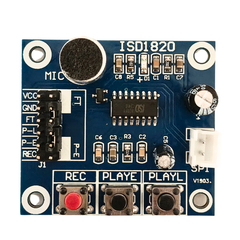 ISD1820 Sound Voice Board Recording Module – ISD1820-based voice recording and playback module -Voice Module -Robocraze