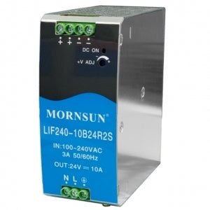 Mornsun LIF240-10B48R2S AC/DC 240W DIN-Rail Power Supply