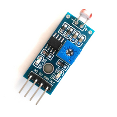LM393 Photosensitive LDR Sensor Module - Light-dependent sensor for brightness detection. -Light Sensor -Robocraze