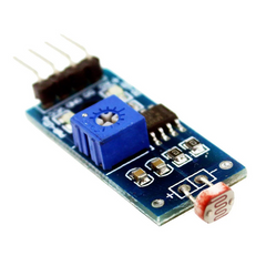 LM393 Photosensitive LDR Sensor Module - Light-dependent sensor for brightness detection. -Light Sensor -Robocraze