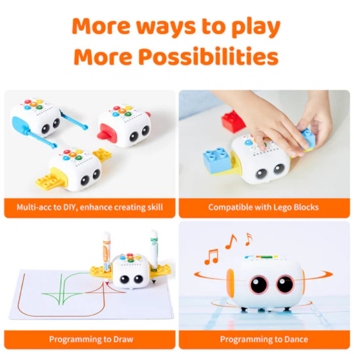 Matatalab TaleBot Pro Coding Robot (Ages 3-5) – Easy DIY Kits, STEM Kits, Robot Kits -Robocraze