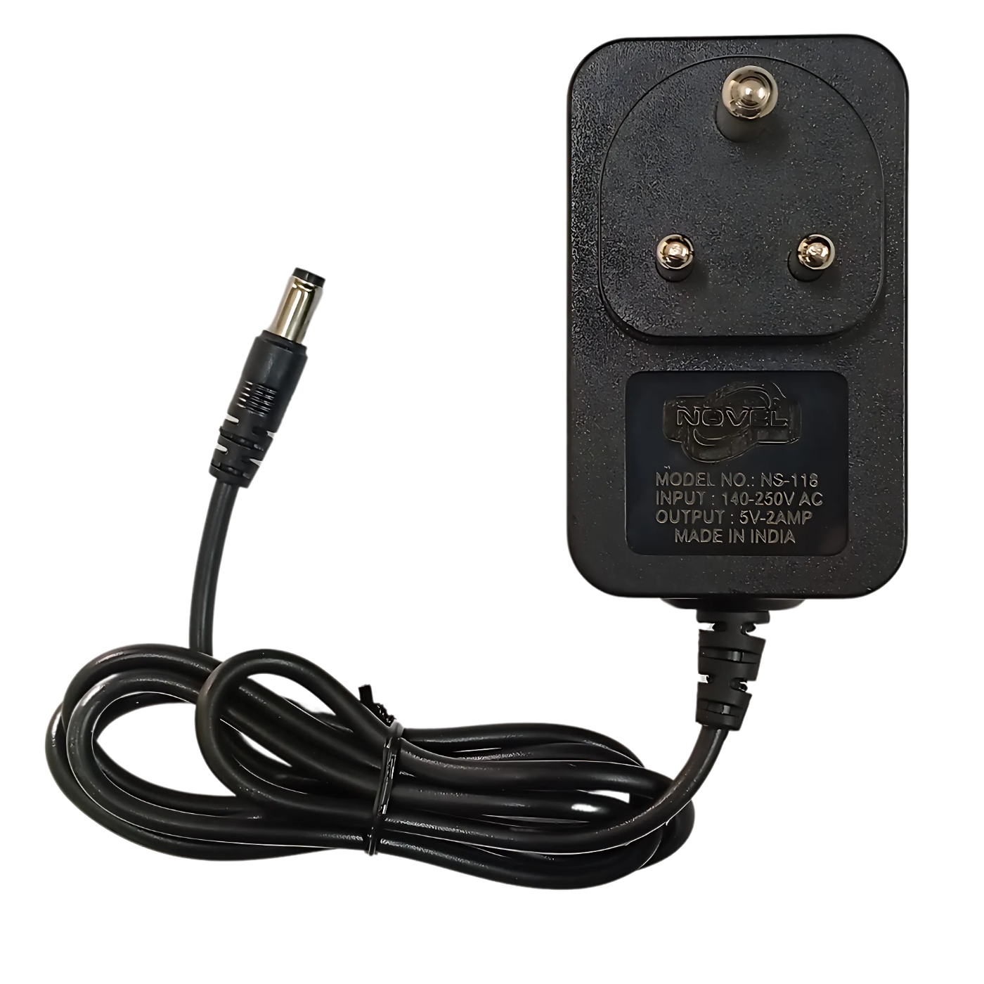 NOVEL 5V 2A Single Jack Adapter – Compact power adapter for DIY projects and electronics. -Power Adapter -Robocraze