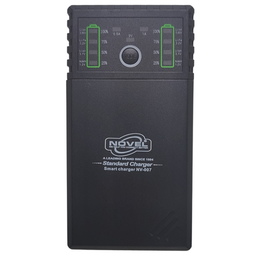 NOVEL 5V 2A Smart Battery Charger - Input Micro USB -Batteries & Power Supply -Battery Chargers -Robocraze