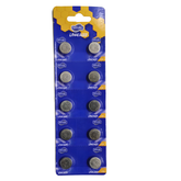 NOVEL LR44/AG13 1.5V Button Cell (PACK OF 10) -Batteries & Power Supply -Other Batteries -Robocraze