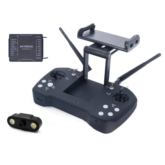 SKYDROID T12 12CH Remote with Camera – FPV drone remote for quadcopters. -Robocraze