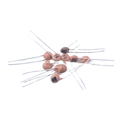 0.1uF 50V Ceramic Capacitor (10PC) – Ideal for noise filtering & circuits. -Basic Components -Robocraze