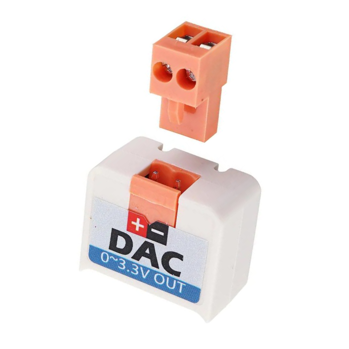 M5StickC DAC HAT (MCP4725) – DAC module for ESP32 audio projects. -Development Board -Robocraze