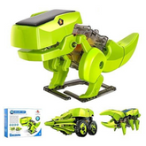 3 in 1 3D DIY Green Safe Energy Driven Dinosaur – Sustainable DIY Kits, STEM Kits, and Robot Kits for kids - Robocraze