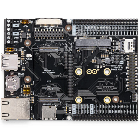 Official Arduino Portenta Mid Carrier Development Board -Arduino -Original Arduino Board -Robocraze