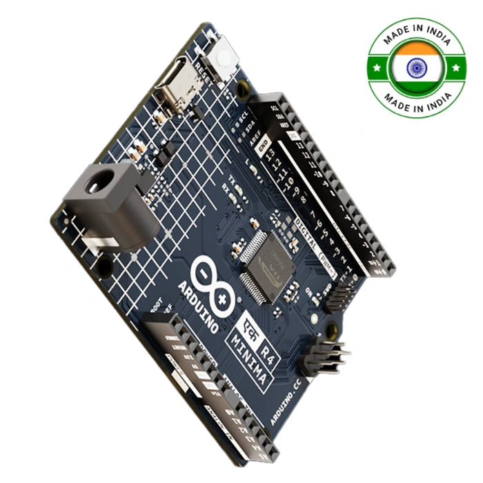 Original Arduino UNO EK R4 Minima – Compact board for beginners & pros. -Original Arduino Board -Robocraze