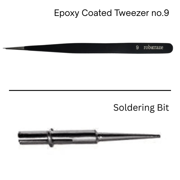 8 in 1 25W Soldering Kit – Essential kit for repairs & DIY – soldering iron kit - Soldering Kit -Robocraze