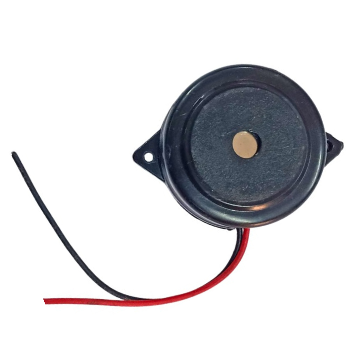Piezo Buzzer (Big) 6-12V – Large piezo buzzer for alarms & alerts. -Electronic Components - Robocraze