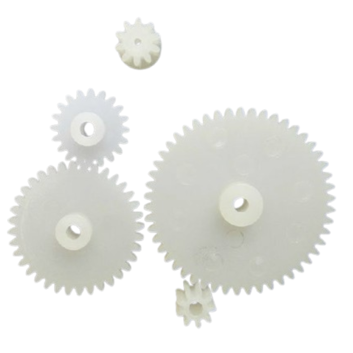 Plastic Gears (5 Types) - Robocraze