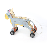 Pludo Pneumatic Donkey Educational Toy STEM Kit – Air Pressure Concept | Ages 8–11 | Grade 3 to 5 - DIY Kits -Pludo Educational Kits -Robocraze